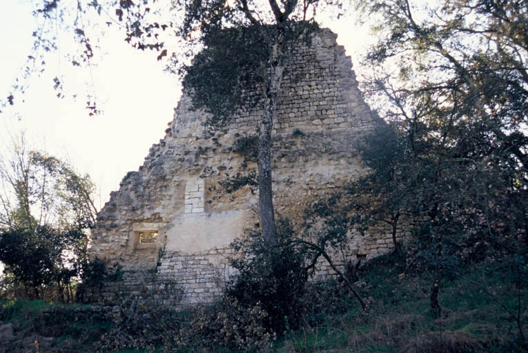 Mur du prieuré.