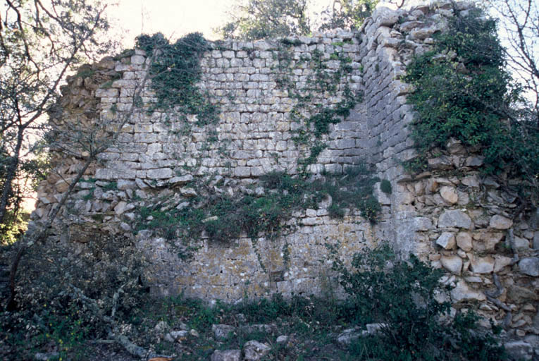 Mur du prieuré.