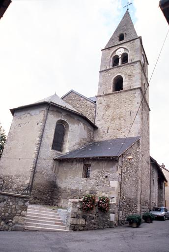 L'église vue de l'est.