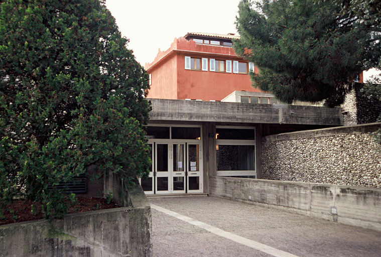 Façade nord, entrée de l'école d'Art.