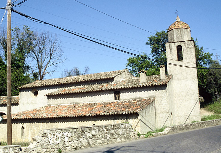 Vue générale, façade latérale.