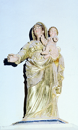 Détail sur Vierge à l'Enfant.