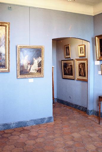 Salle d'exposition, détail.