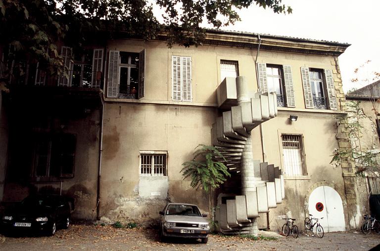 Vue de la façade sud.