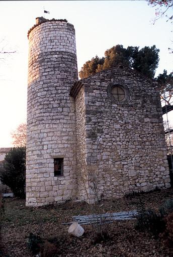 Vue de la chapelle, le chevet.