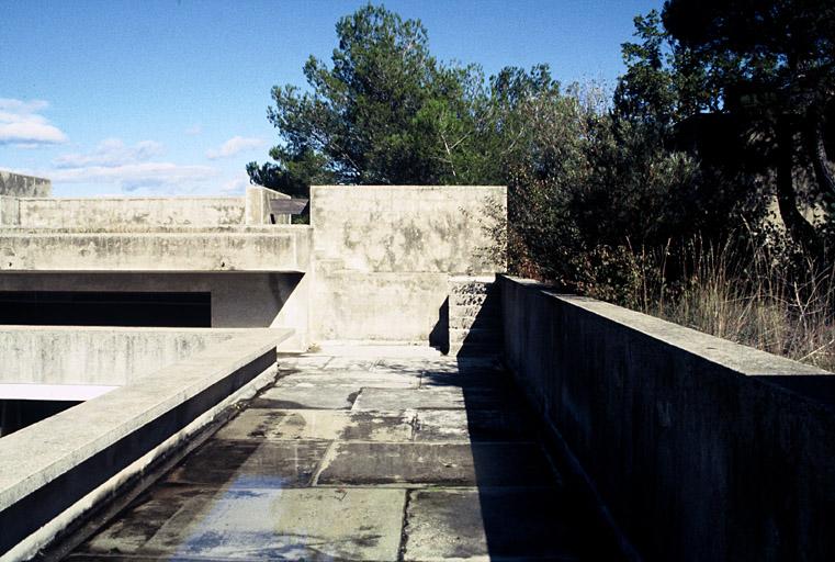 Terrasse du grand atelier.