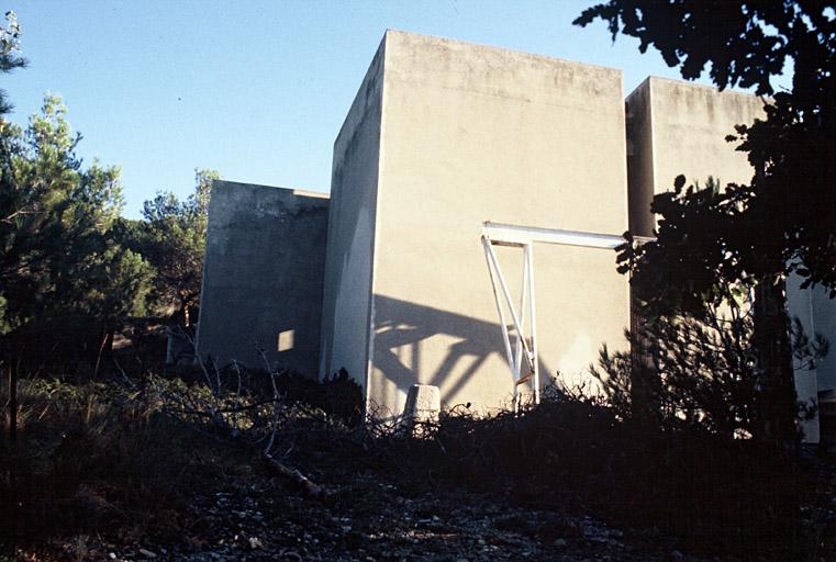 Grand atelier, façade nord-ouest.