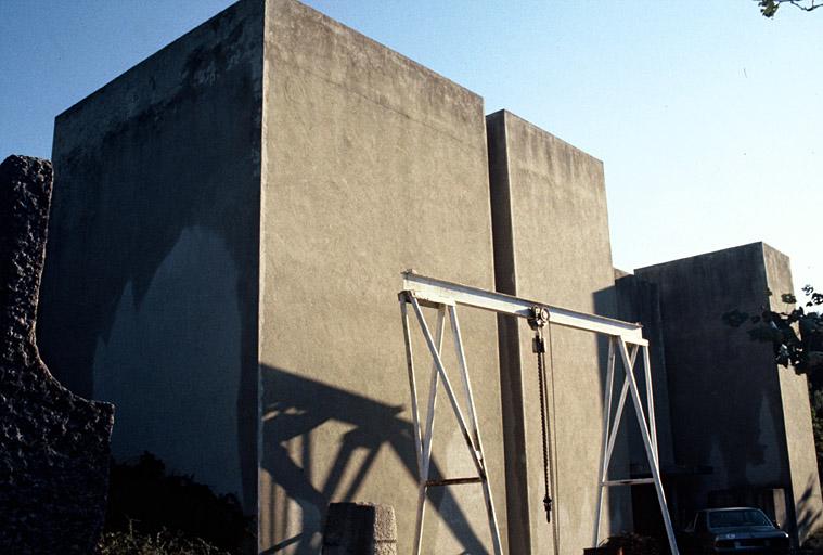 Grand atelier, façade nord-ouest.