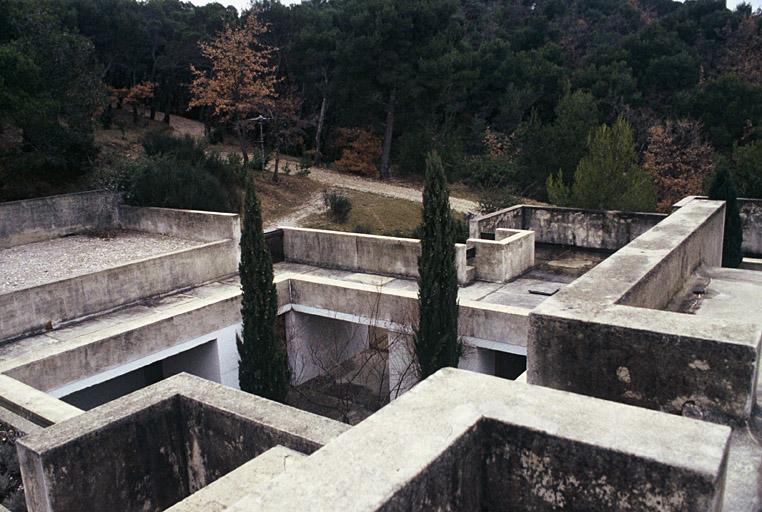 Les terrasses du grand atelier.