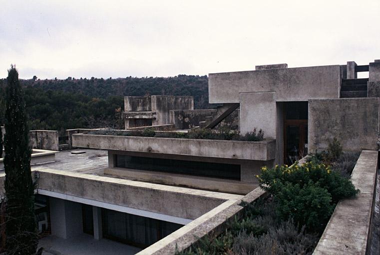 Les terrasses du grand atelier.