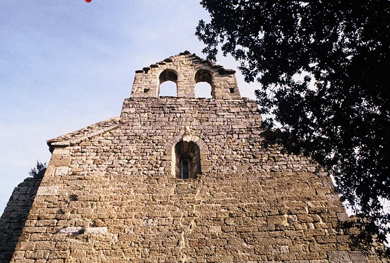 Façade occidentale, partie haute.