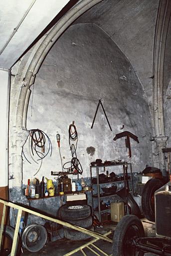 Ancienne salle du Conseil, mur sud.