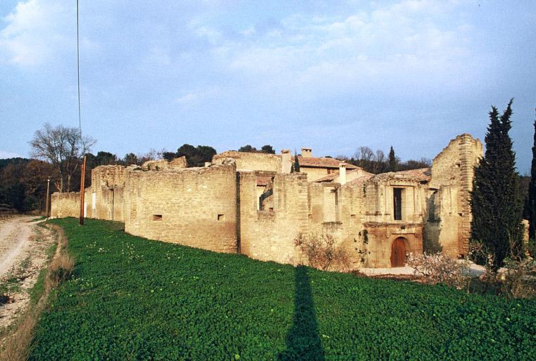 Façade sud de l'aile sud.