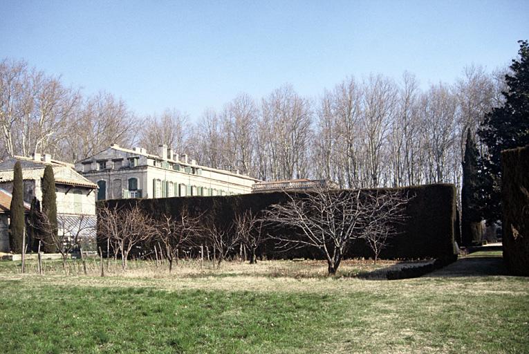 Vue depuis l'ouest, façade sud.