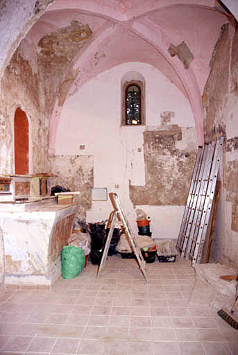 Chapelle sud-est, vue générale.