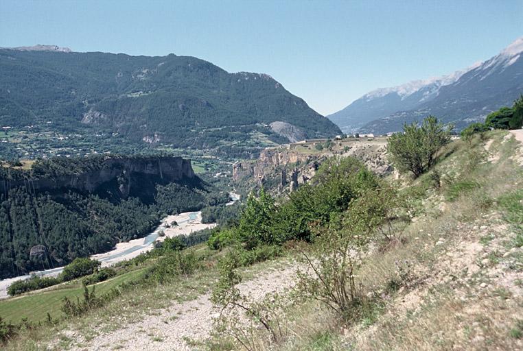 Vue d'ensemble depuis le Front d'Eygliers.