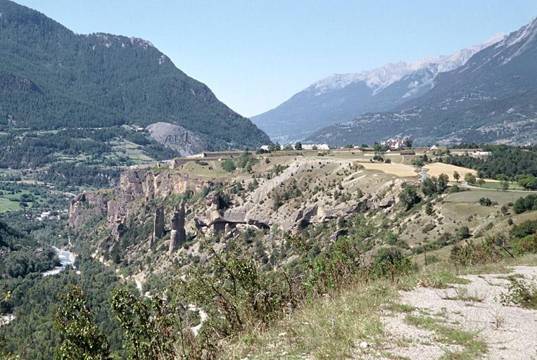 Vue d'ensemble depuis le Front d'Eygliers.