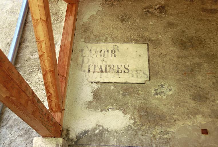 Le lavoir des militaires.