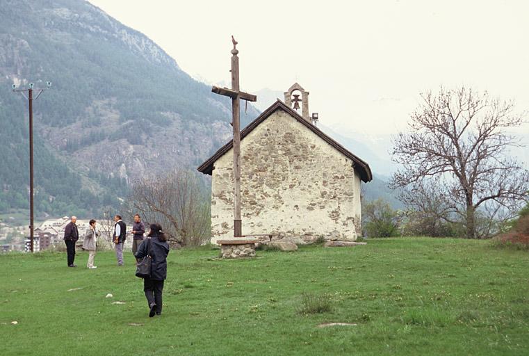 Chevet depuis l'est.