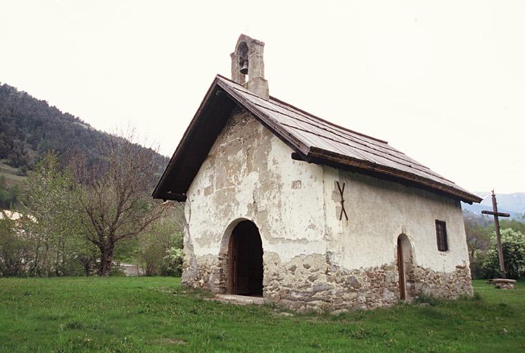 Vue depuis le sud-ouest, façade occidentale.