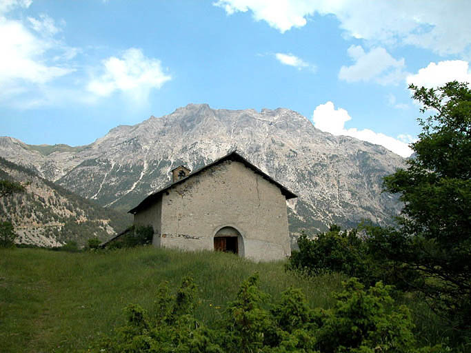 Vue depuis l'ouest.