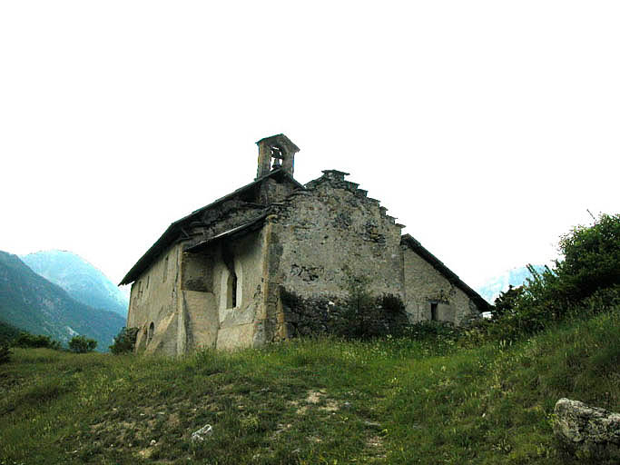 Vue depuis l'est.