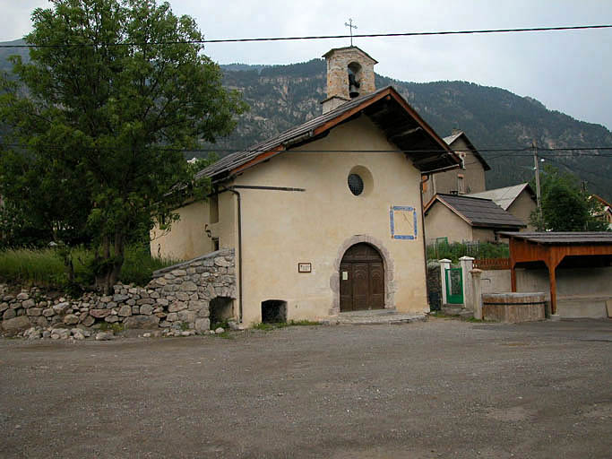 Vue depuis le sud.