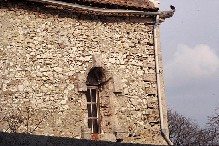 Façade latérale, détail.