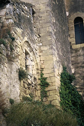 Extérieur de la sacristie au sud.