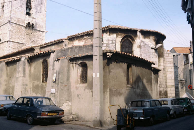 Façade sud et chevet.