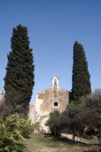 Chapelle Notre-Dame, façade occidentale, oculus et clocheton.