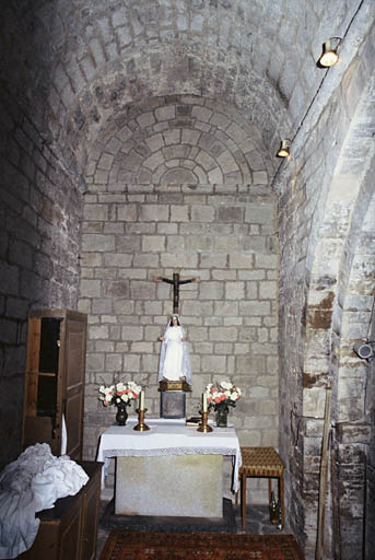 Bras nord du transept.