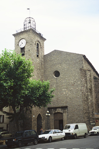 Façade nord et clocher.