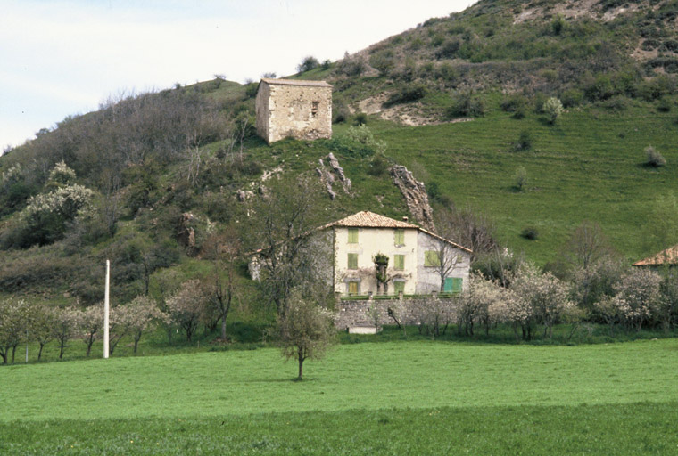 Vue sur la face sud.