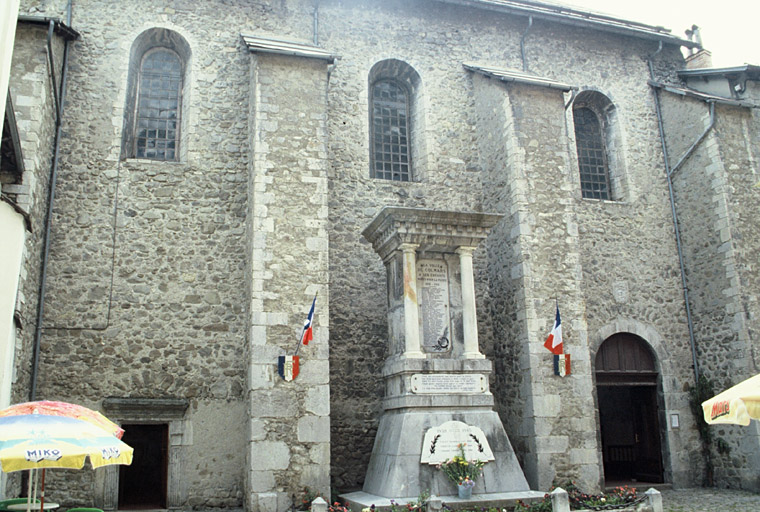 Façade latérale nord.