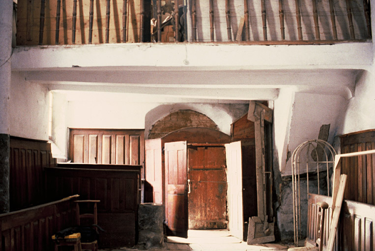 Intérieur de la chapelle des Pénitents.