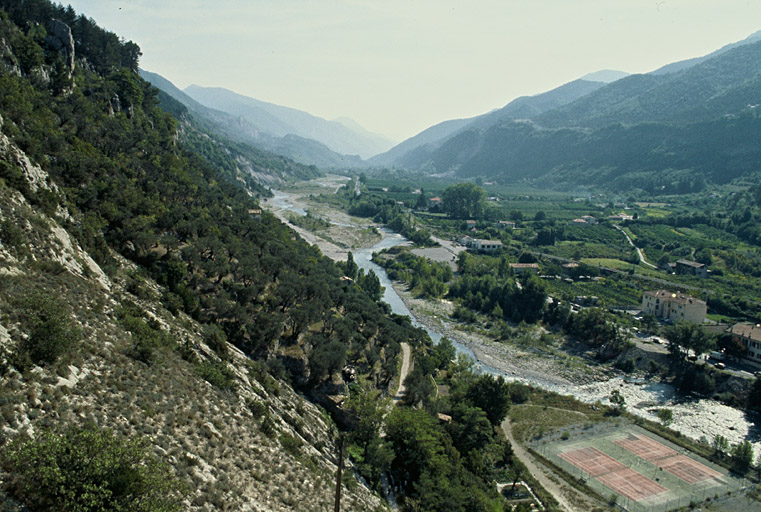 Vue sur le Var.