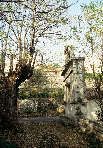 Oratoire Notre-Dame et chemin d'accès.