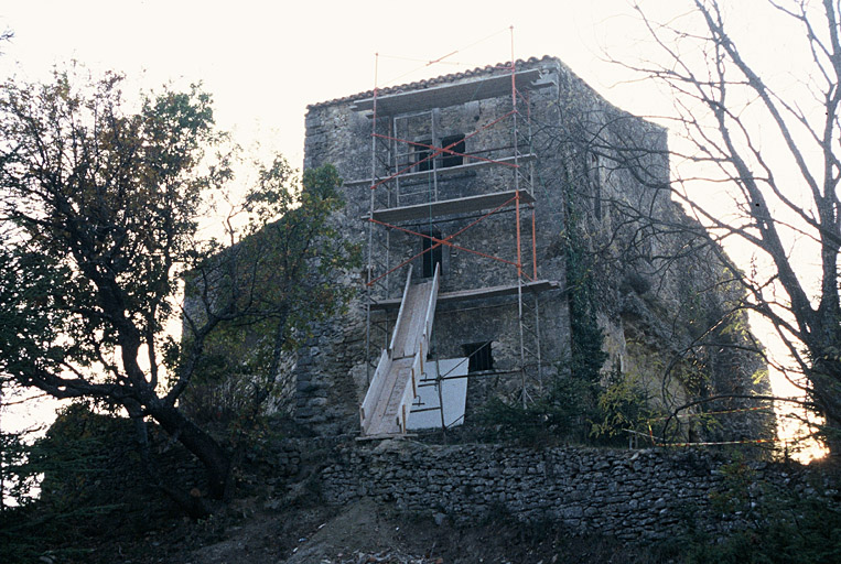 Vue générale, en travaux.