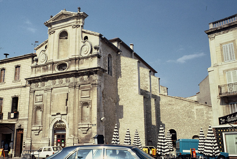 Façade de l'ancienne chapelle de la Visitation.