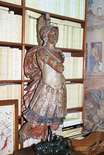 Statue, légionnaire.