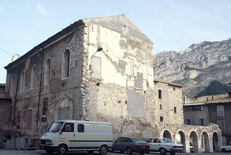 Chapelle, façade sud.