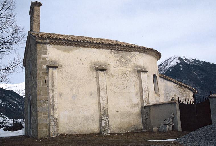 Façade latérale sud.