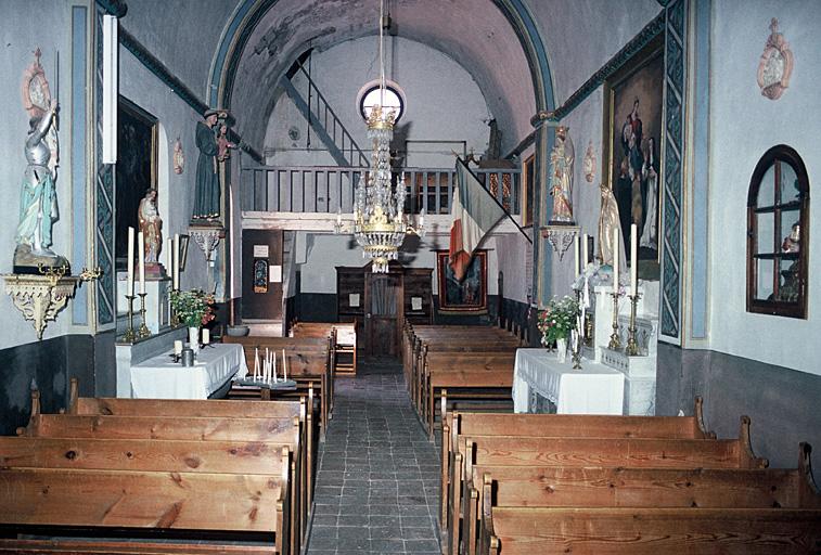 Nef vue depuis le choeur.