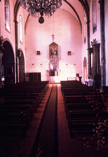 Nef vue depuis le choeur.