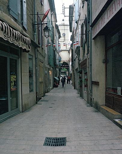 Vue depuis la rue du Soubeyran