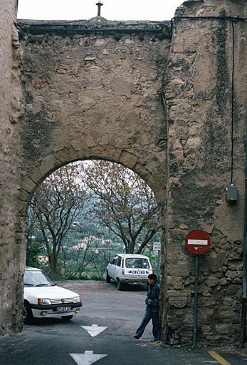 Vue depuis l'intérieur.