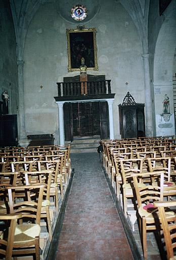 Nef vue depuis le choeur.