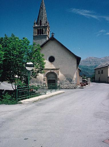 Vue générale depuis l'ouest.