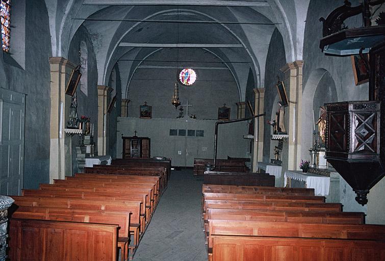 Nef vue depuis le choeur.